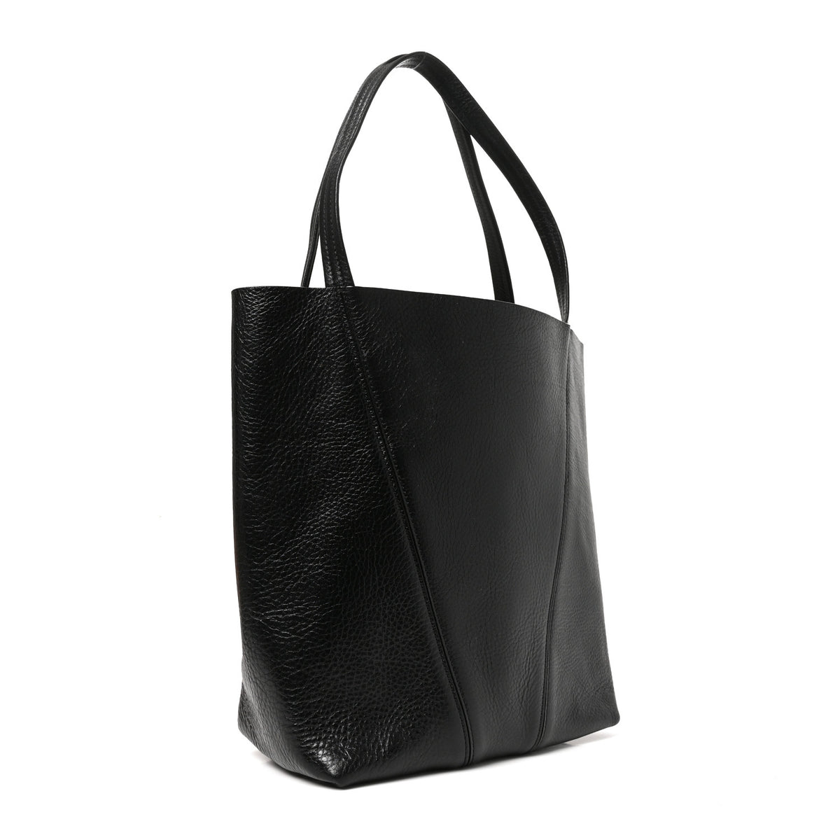 Chloe Grained Calfskin Medium Spin Tote Woodrose 3 of 9