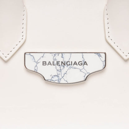 Balenciaga Smooth Calfskin Mini Nude Marble All Afternoon White 8 of 16