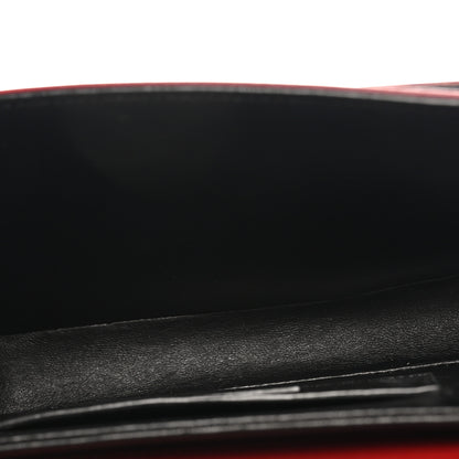 Saint Laurent Box Calfskin Monogram Medium Solferino Satchel Rouge Opyum 5 of 10