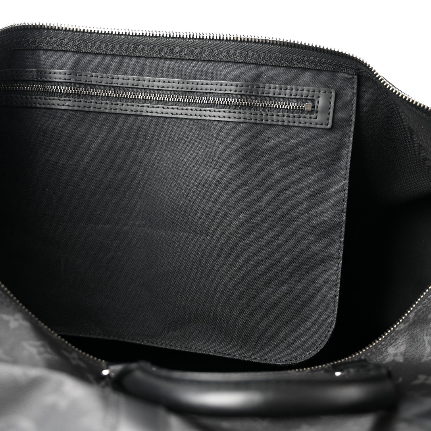 Louis Vuitton Monogram Eclipse Keepall Bandouliere 55 15 of 19