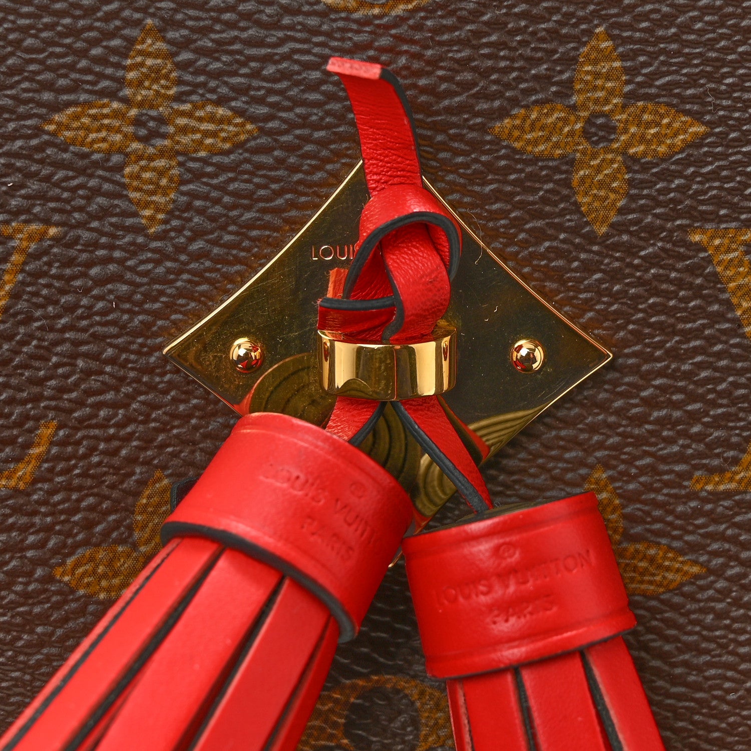 Louis Vuitton Monogram Saintonge Coquelicot 12 of 13