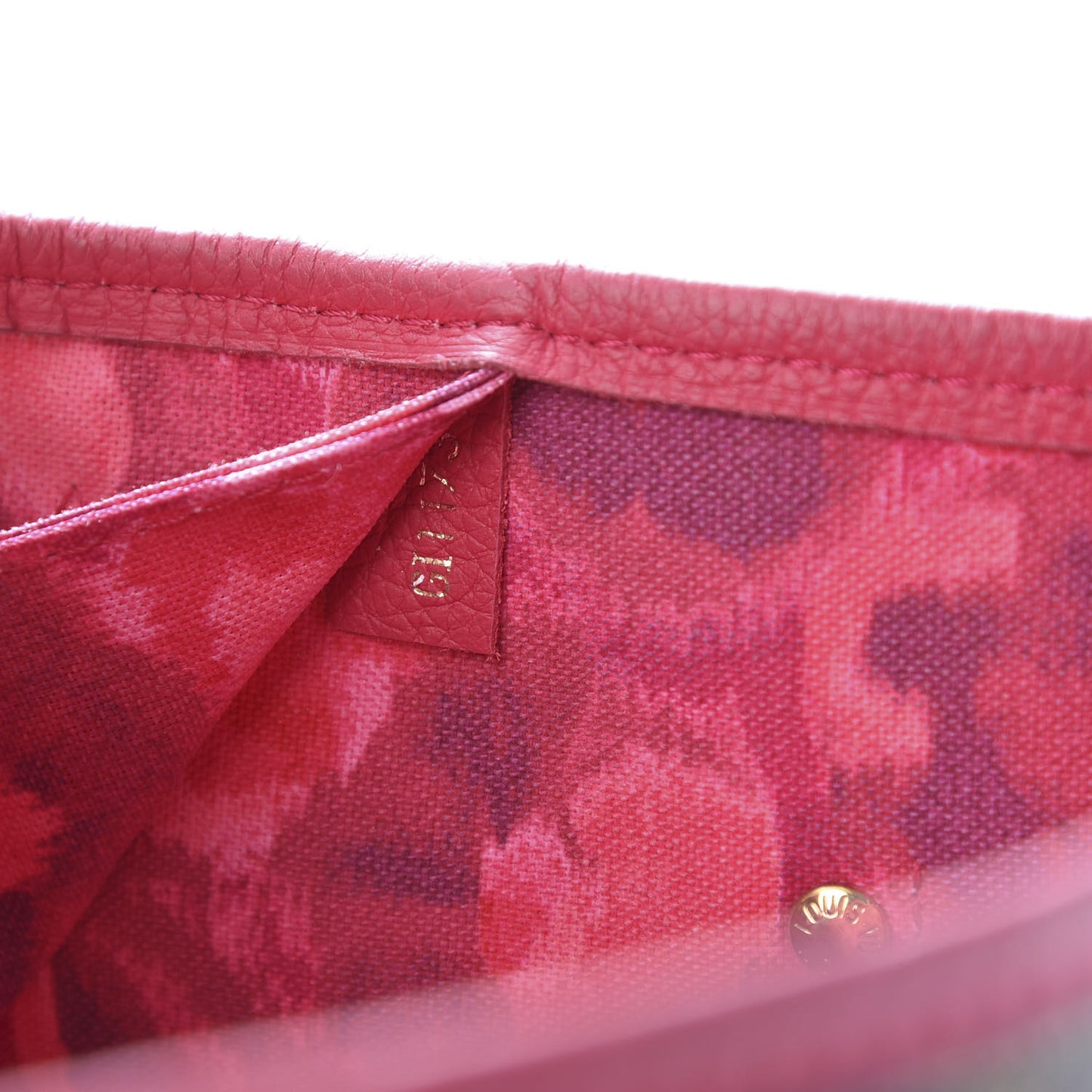 Monogram Articles de Voyage Ikat Neverfull MM Rose Indien