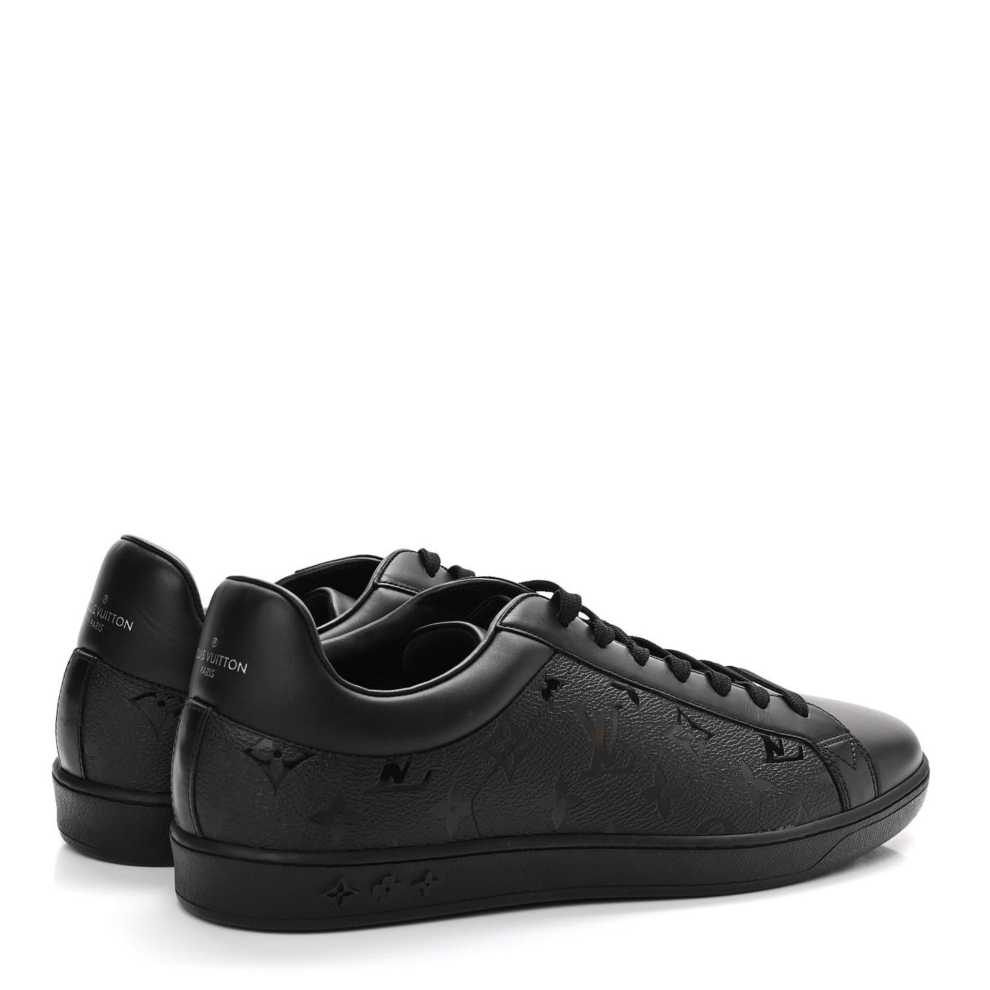 Monogram Sneakers 9.5 Black