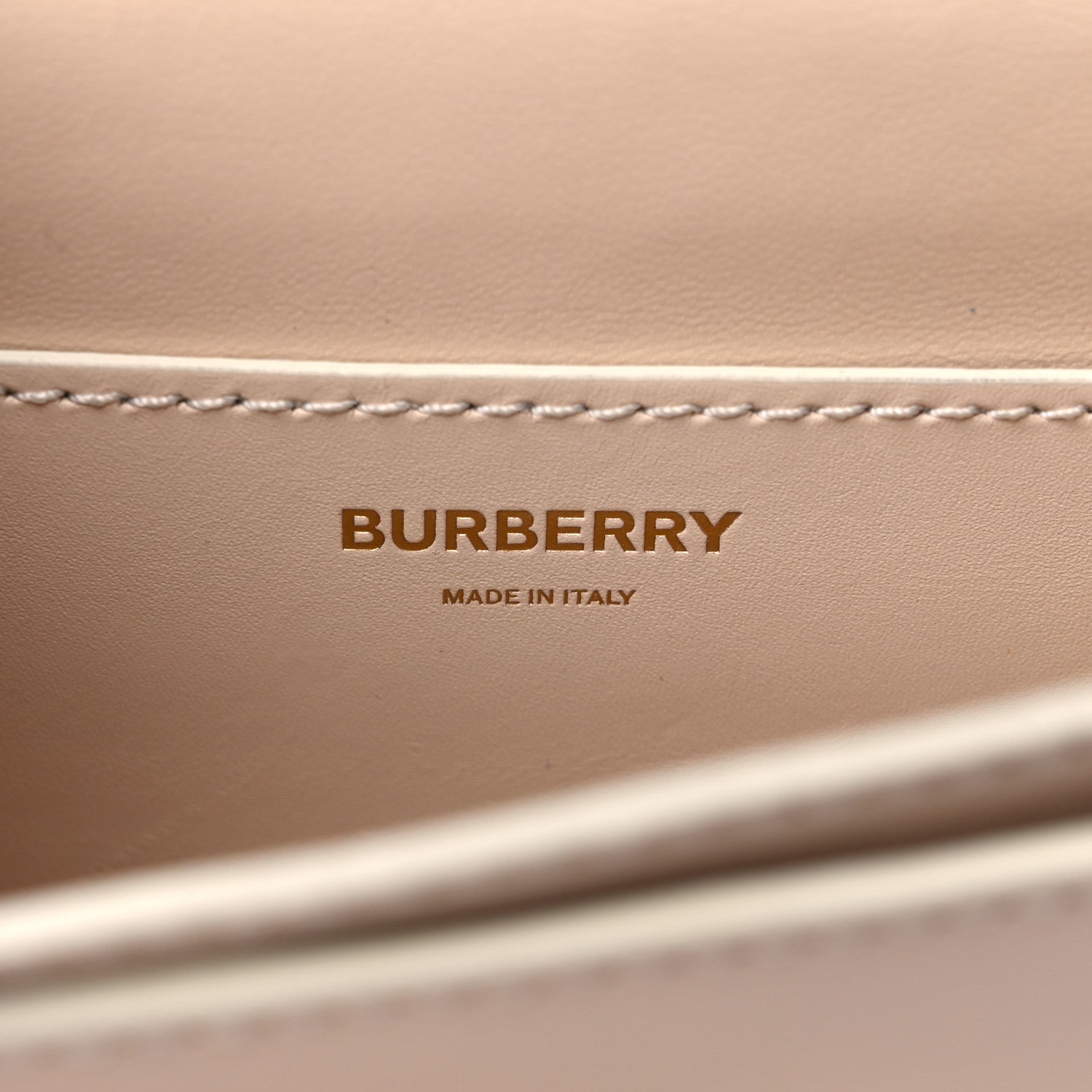 Burberry Calfskin TB Chain Belt Bag Rose Beige 6 of 9