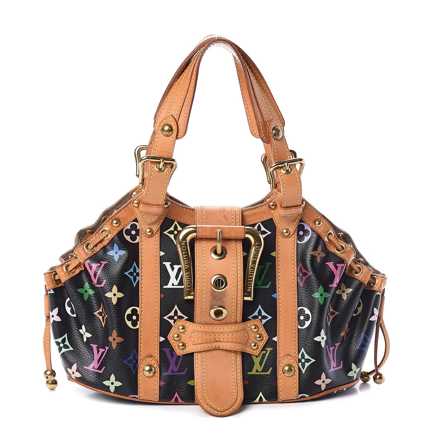 Monogram Multicolor Theda GM Black
