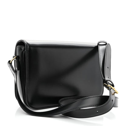 Celine Shiny Calfskin Medium Triomphe Black 3 of 11