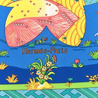 Hermes Silk Ballade De Heian Scarf 90 2 of 3