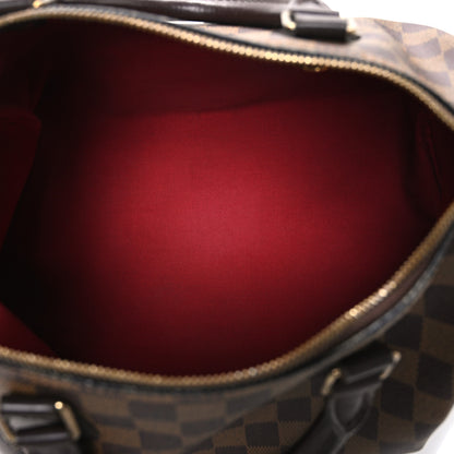 Louis Vuitton Damier Ebene Speedy 30 5 of 10