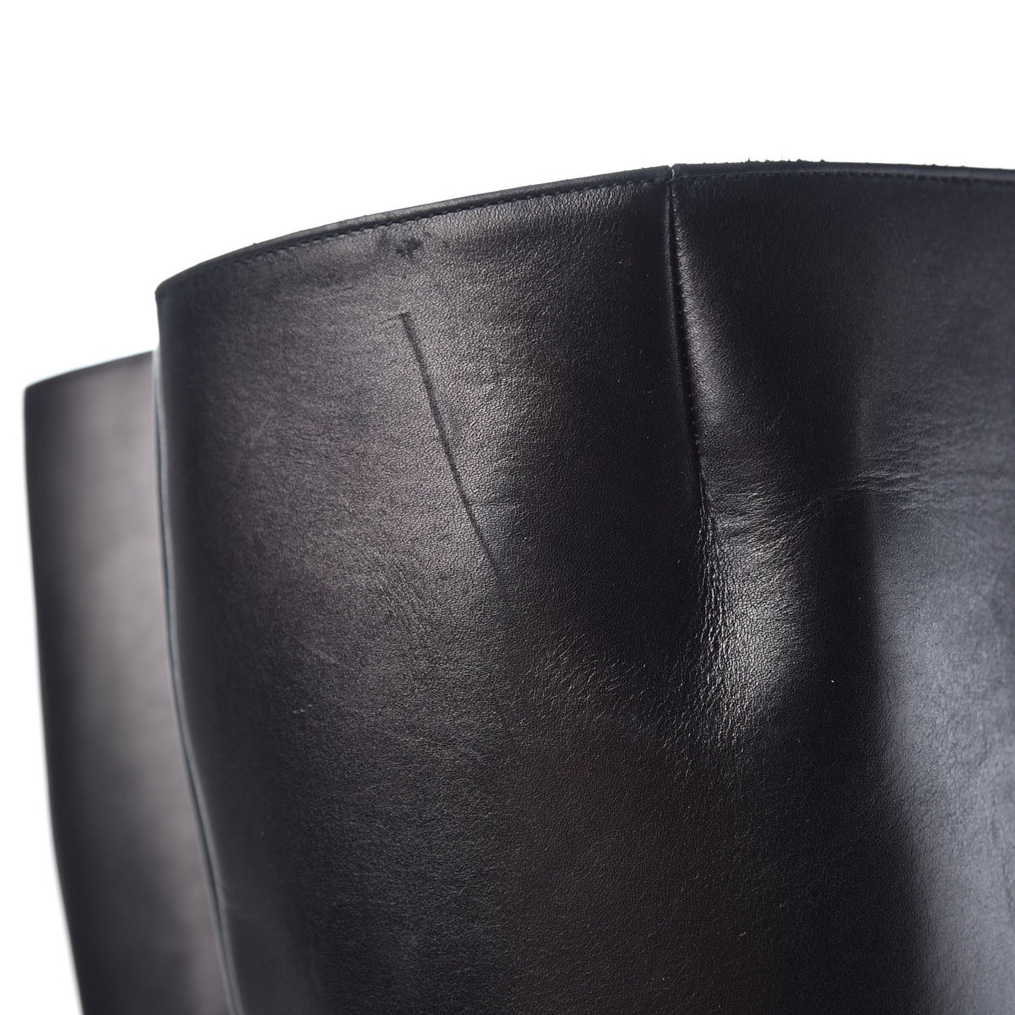 Calfskin Miss Tack Alta 100 Boots 37 Black