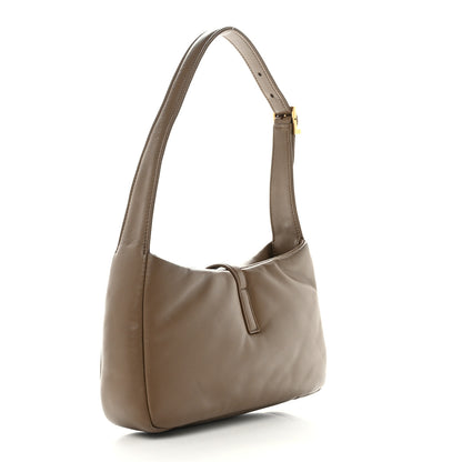 Saint Laurent Padded Lambskin Le 5 A 7 Hobo Dark Peanut 3 of 11