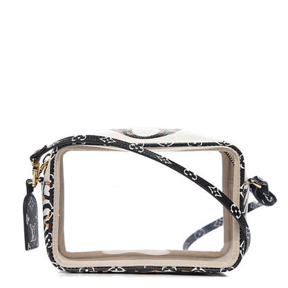 Louis Vuitton Monogram Giant Jungle Beach Pouch Ivory 1 of 9
