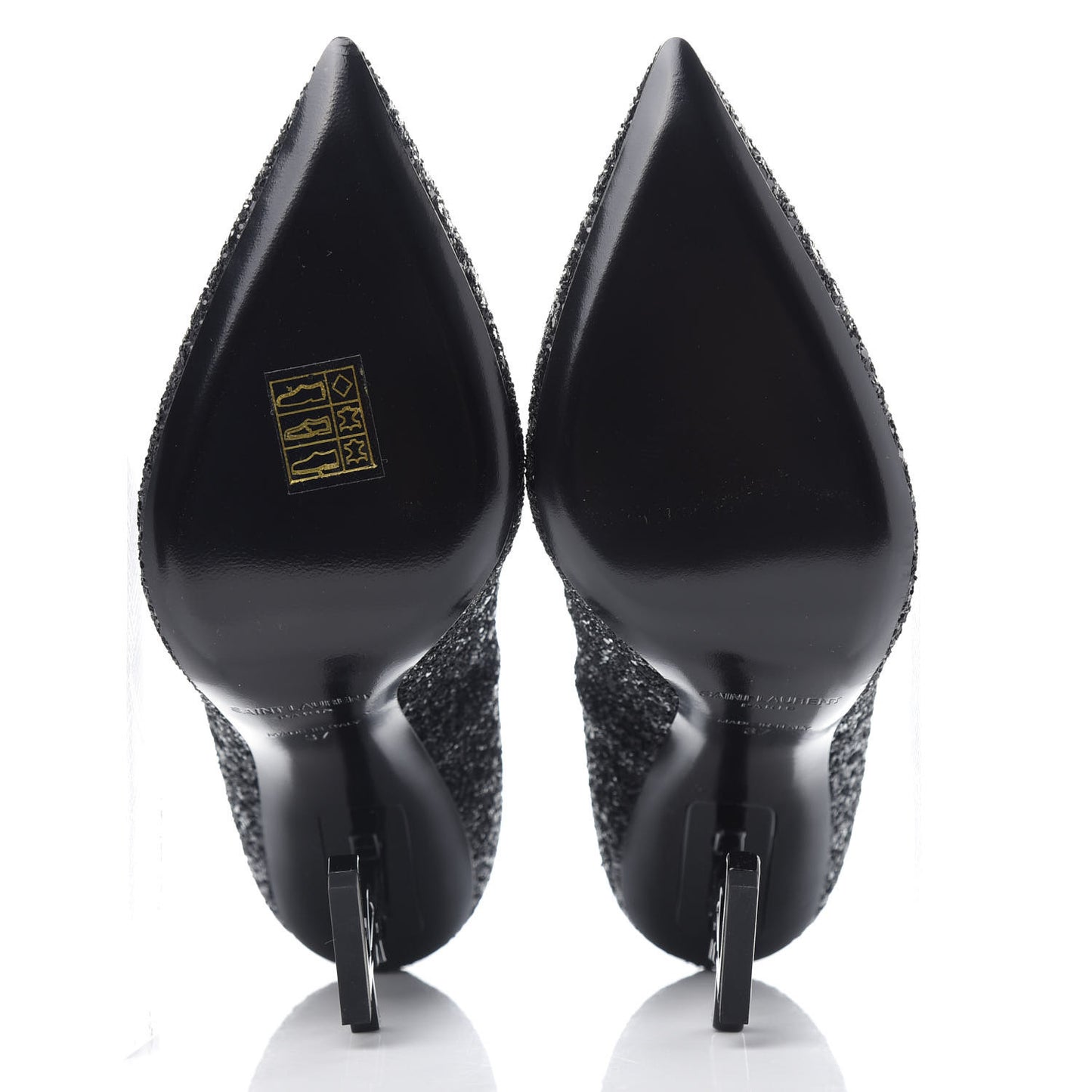 Glitter Opyum 100 Pumps 37 Black