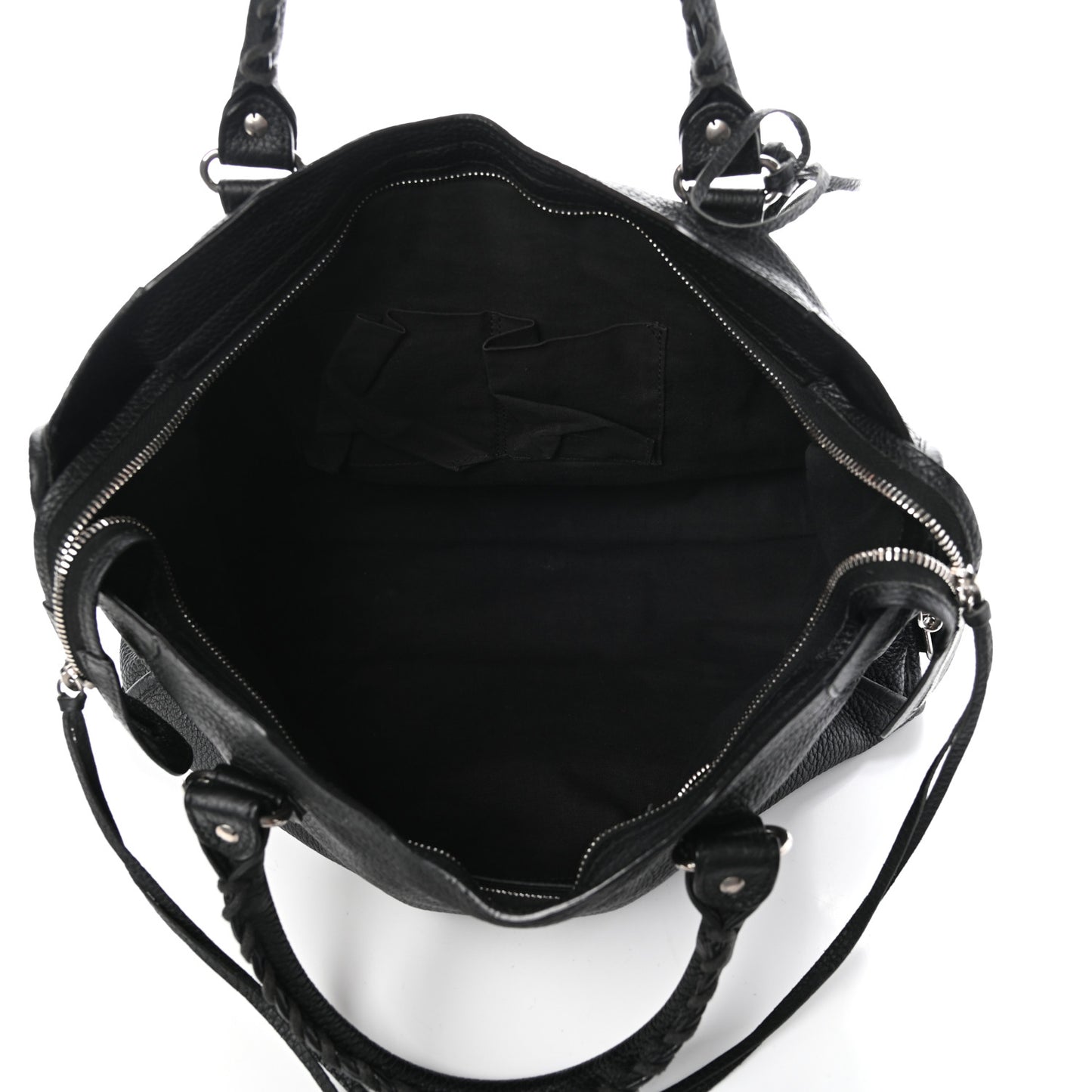 Vibrato Calfskin Classic Silver Hardware City Black
