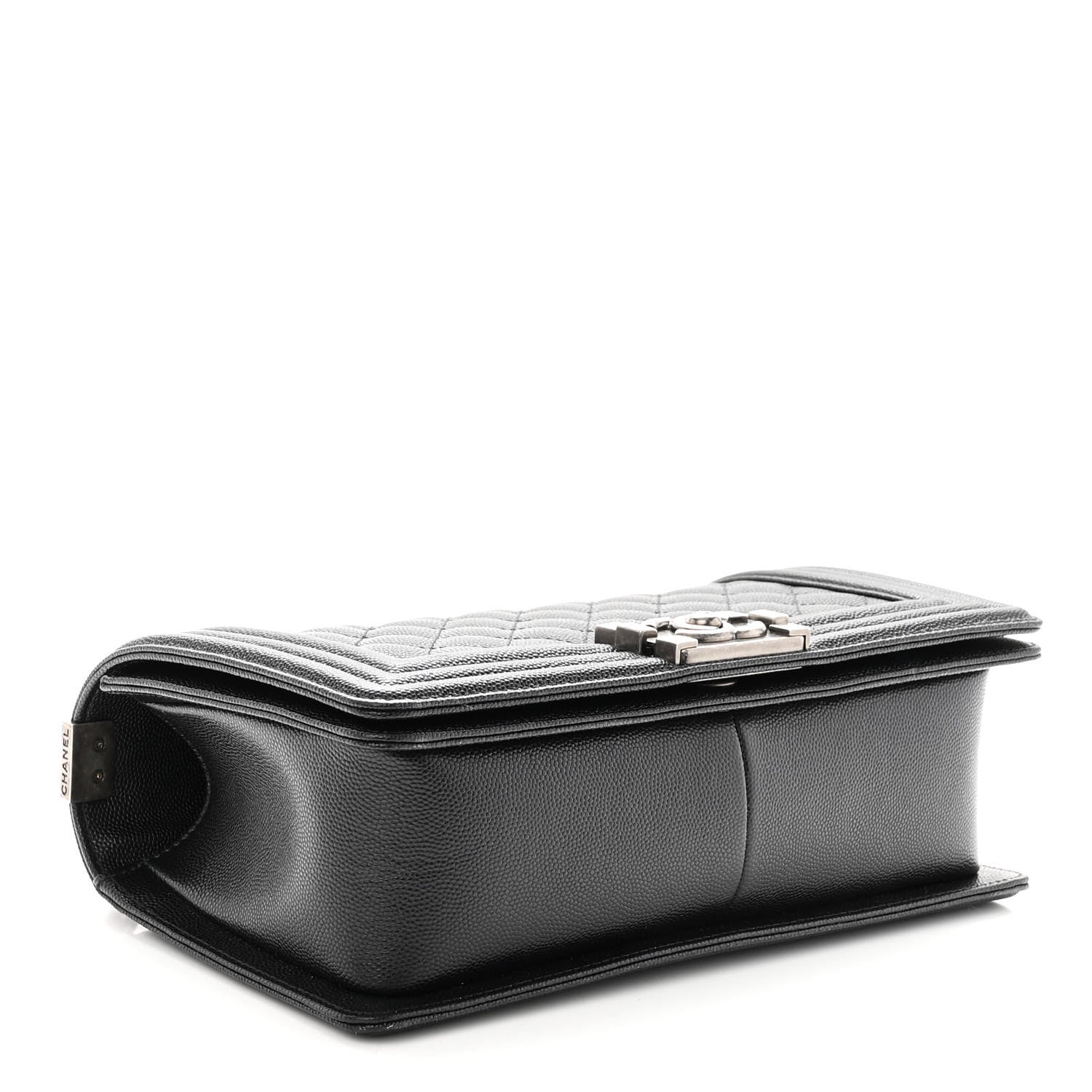 Chanel Caviar Quilted Medium Boy Flap Black 4 of 10