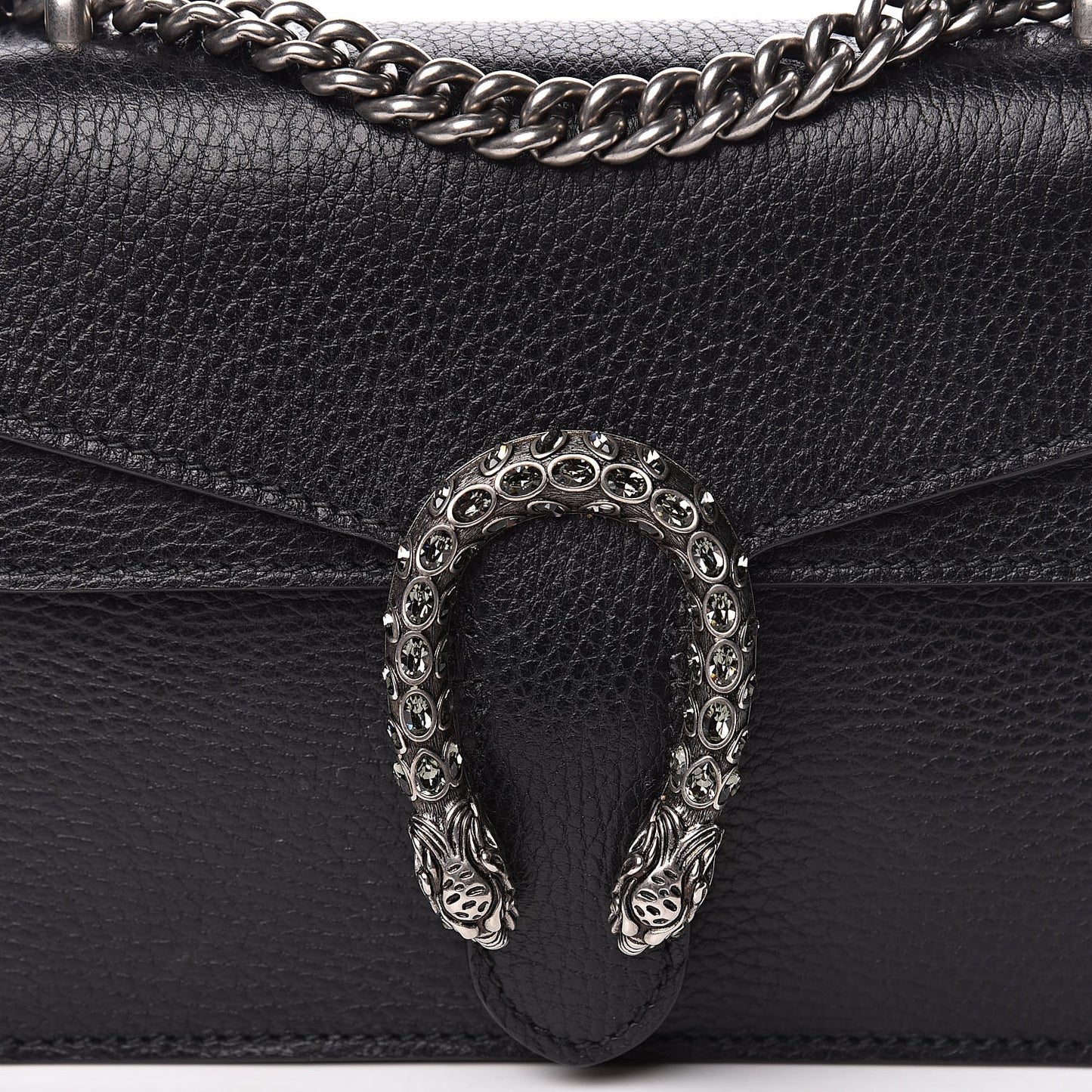 Calfskin Mini Dionysus Shoulder Bag Black