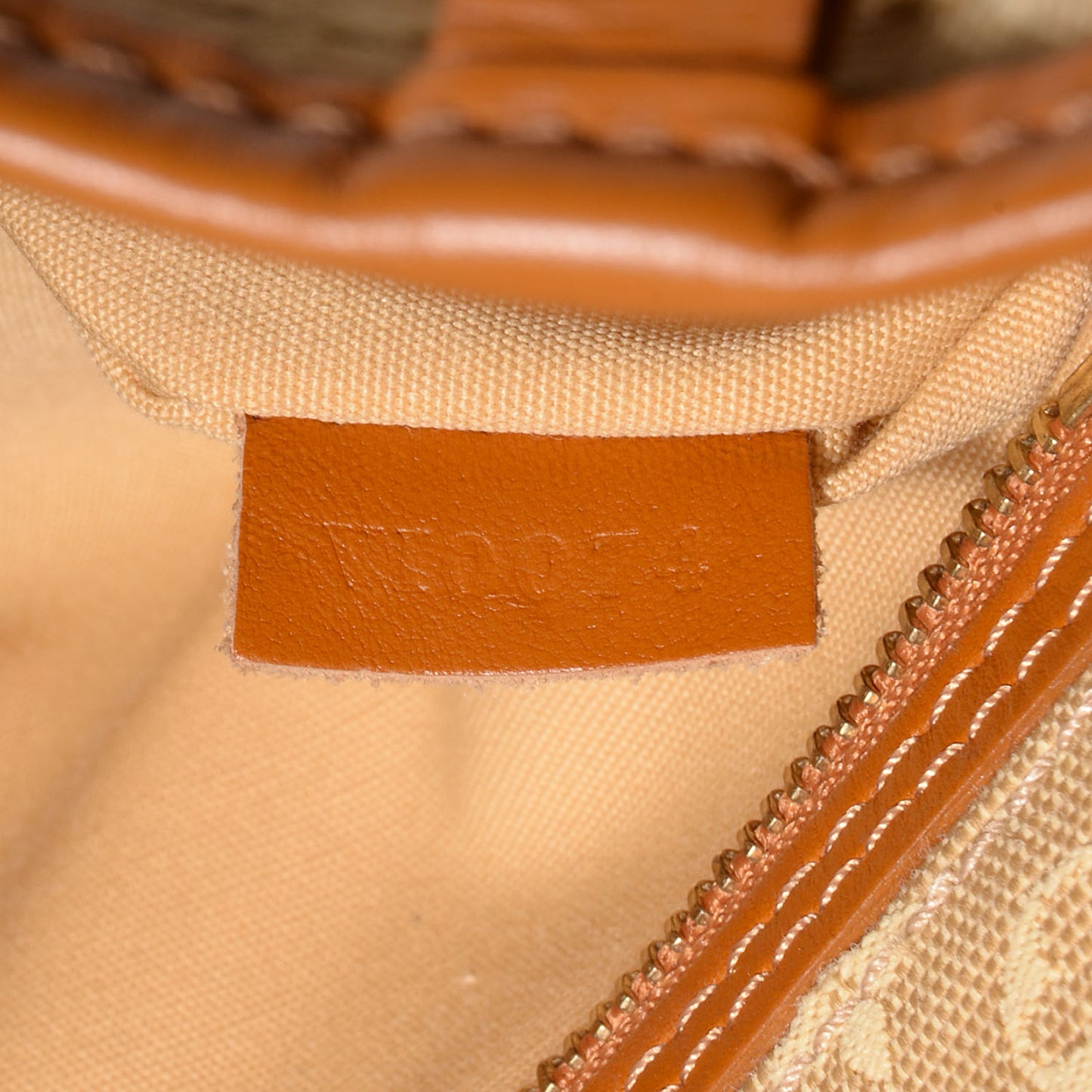 Mini Monogram Besace Mary Kate Beige