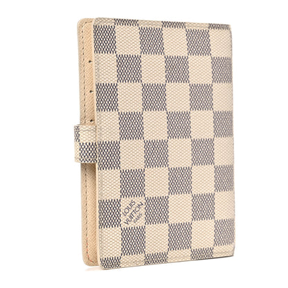 Louis Vuitton Damier Azur Small Ring Agenda Cover 3 of 15