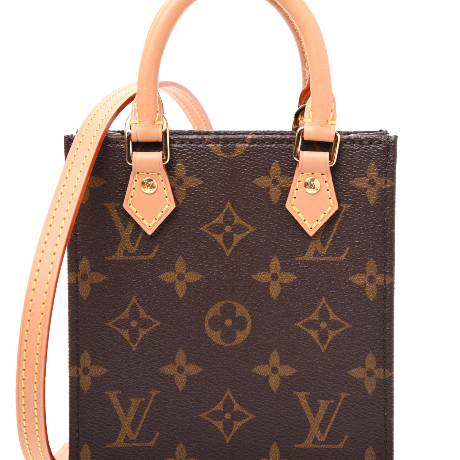 Louis Vuitton Monogram Petit Sac Plat 9 of 10