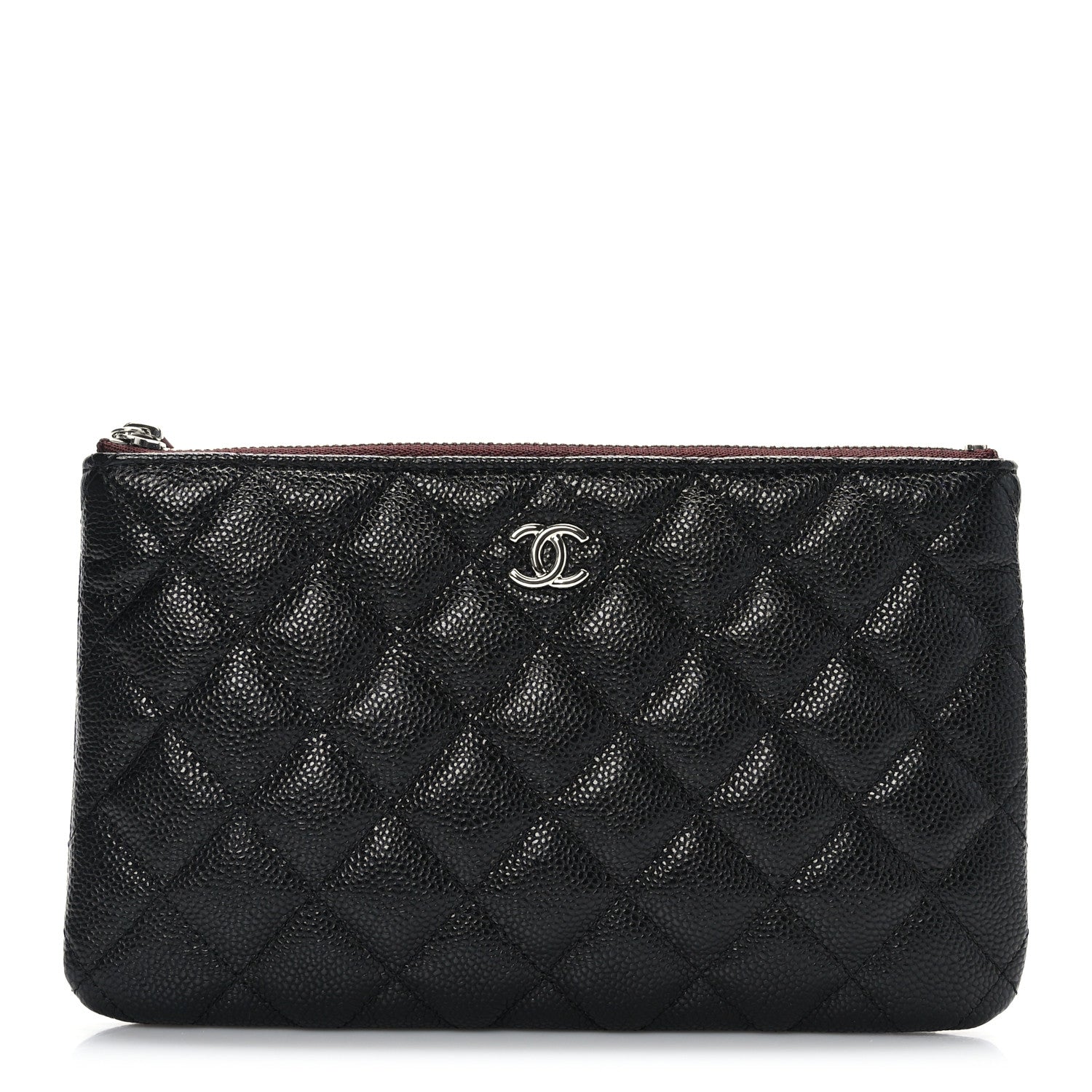 Chanel Caviar Quilted Cosmetic Case Black 1 of 7