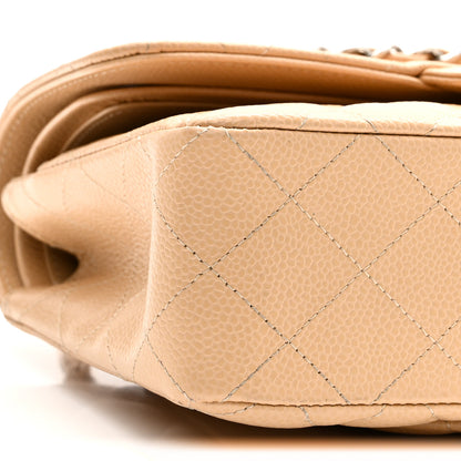 Chanel Caviar Quilted Small Double Flap Beige 9 of 11