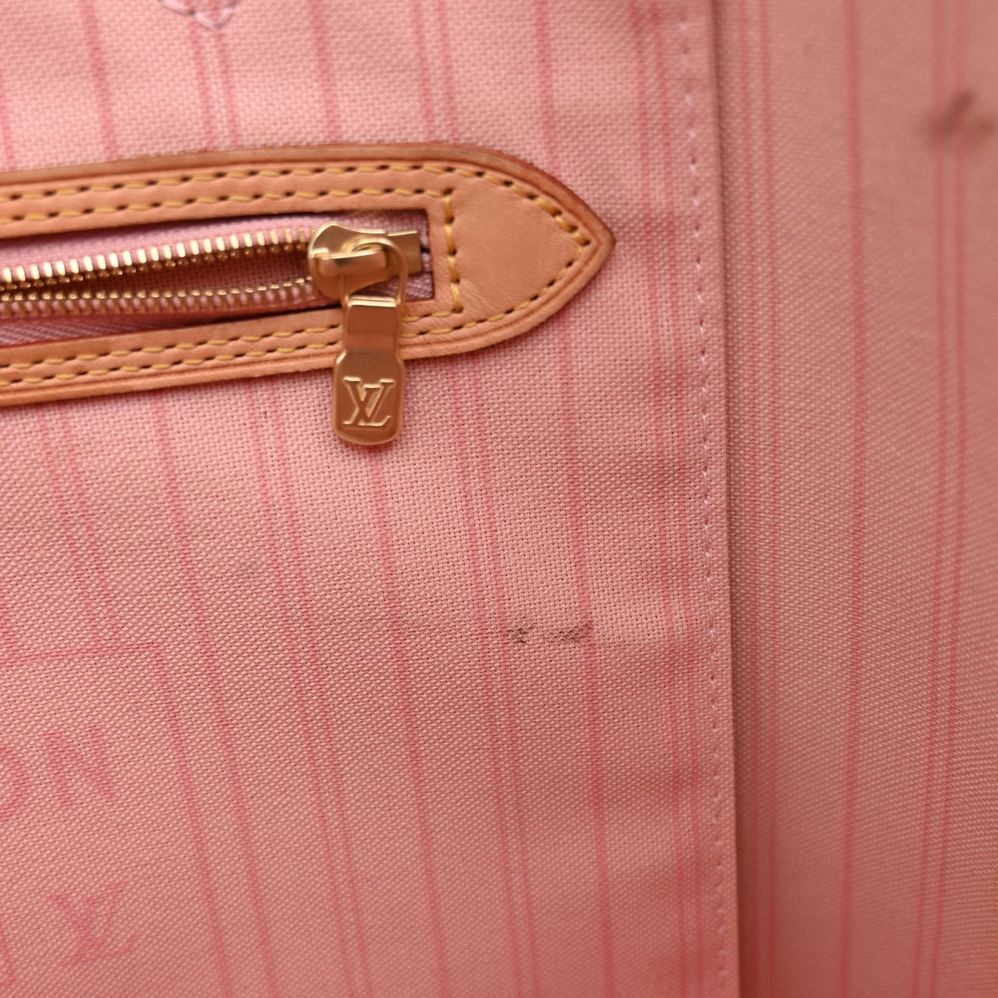 Damier Azur Neo Neverfull GM Rose Ballerine