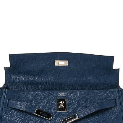 Hermes Togo Kelly Retourne 35 Bleu de Galice 8 of 37