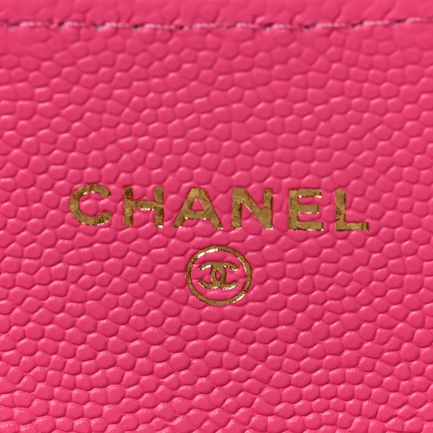 Chanel Caviar Quilted Flap Card Holder Wallet Pink 6 of 9