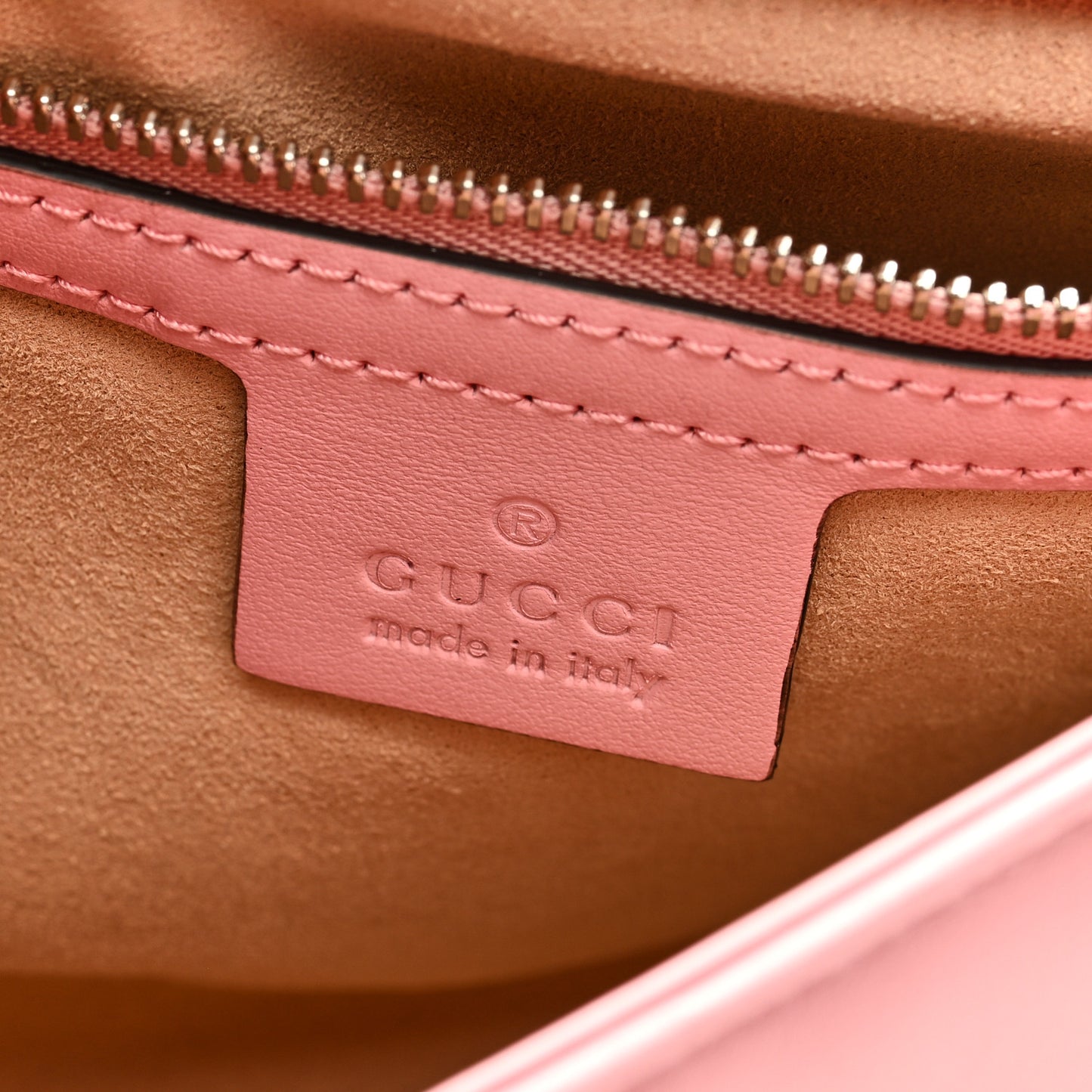 Calfskin Matelasse Small GG Marmont Shoulder Bag Wild Rose