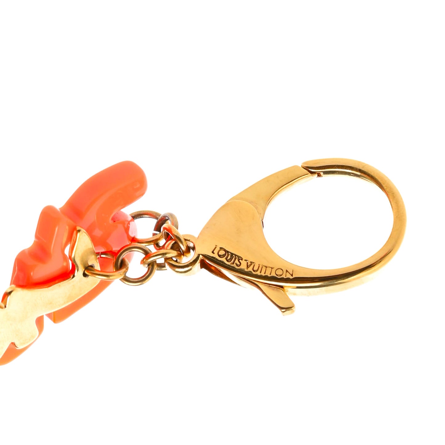 Graffiti Bag Charm Orange