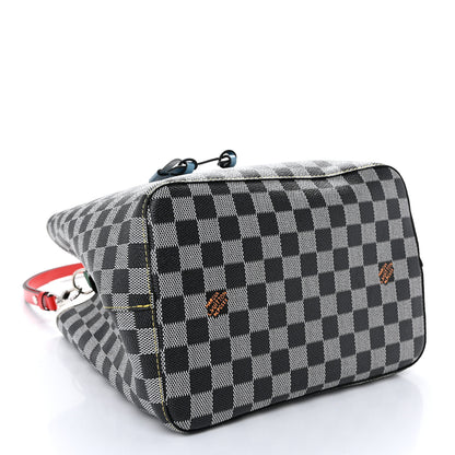 Louis Vuitton Damier Neonoe Black White 4 of 11