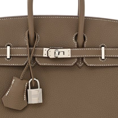 Hermes Togo Birkin 25 Etoupe 7 of 10