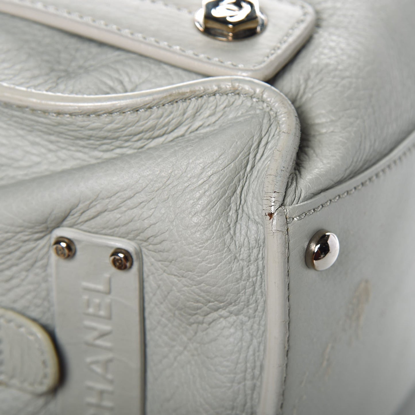 Deerskin Bolt Bag Light Green