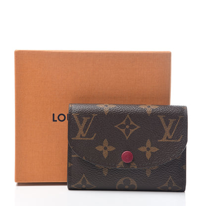 Louis Vuitton Monogram Rosalie Coin Purse Fuchsia 6 of 6