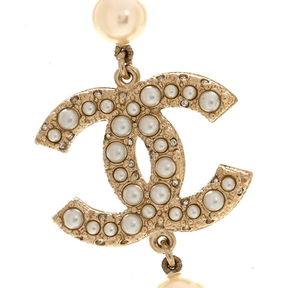 Chanel Pearl CC 100th Anniversary Necklace Light Gold 4 of 6