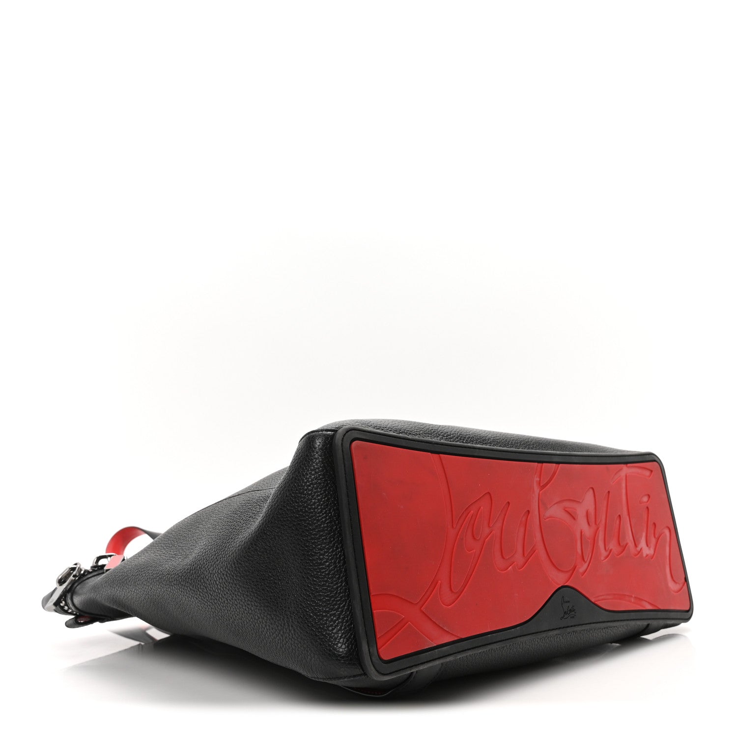 Christian Louboutin Empire Calfskin Studded Cabado Backpack Tote Black 4 of 9