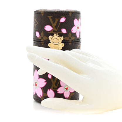 Louis Vuitton LV X TM Monogram Cherry Blossom 100ML Travel Case Sakura Brown 2 of 7