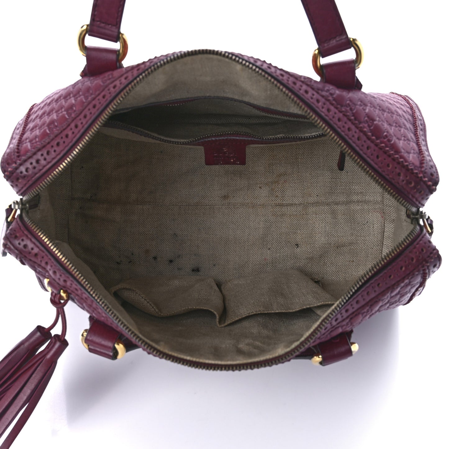 Microguccissima Brogue Duilio Boston Scarlatto