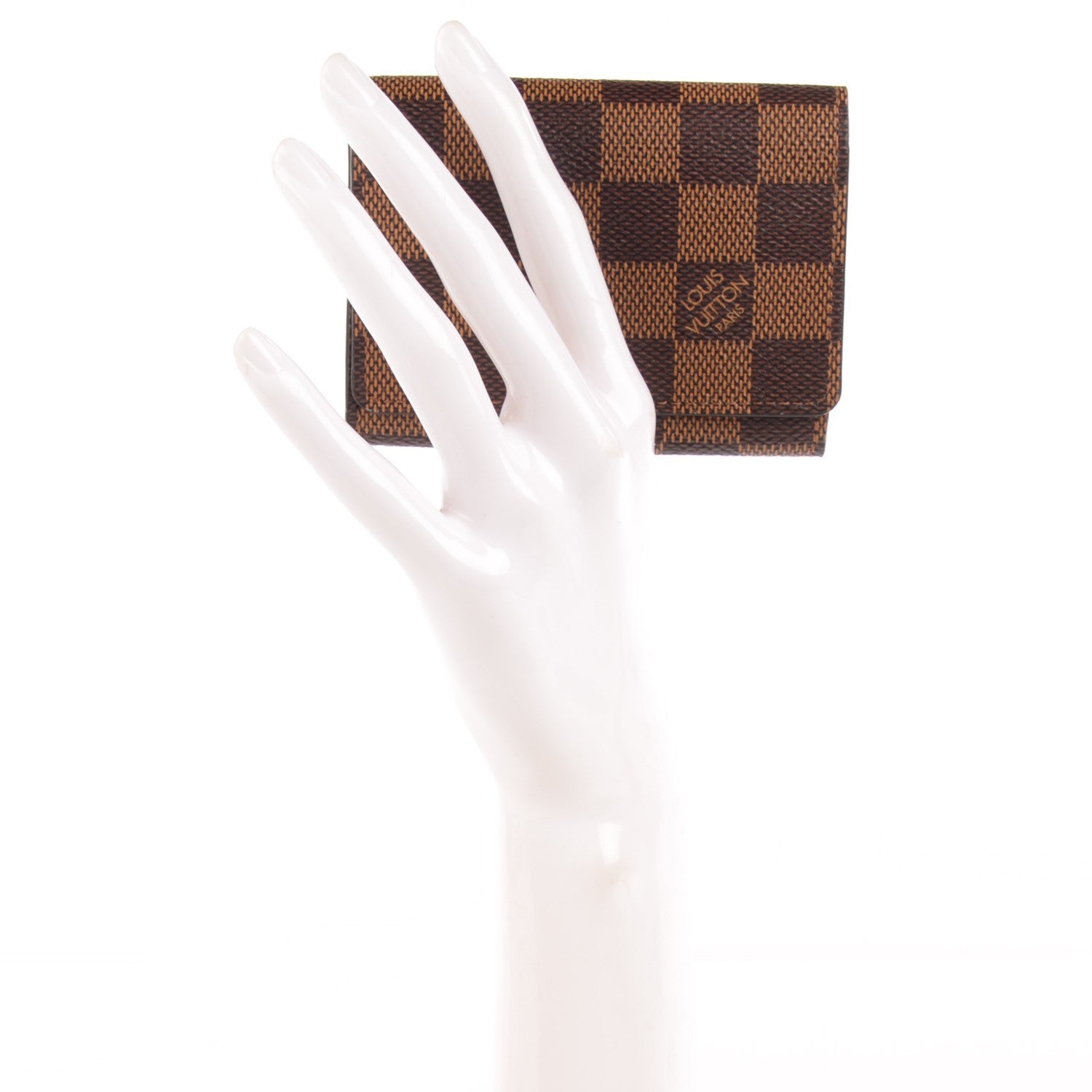Louis Vuitton Damier Ebene Business Card Holder 2 of 7