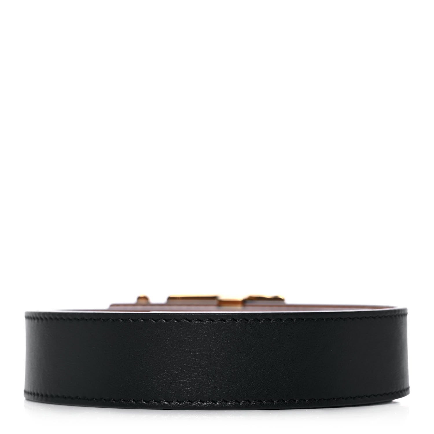 Fendi Vitello Dolce Belt 90 36 Black 5 of 14