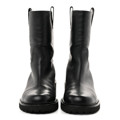 Chanel Calfskin CC Ankle Boots 39 Black 3 of 11