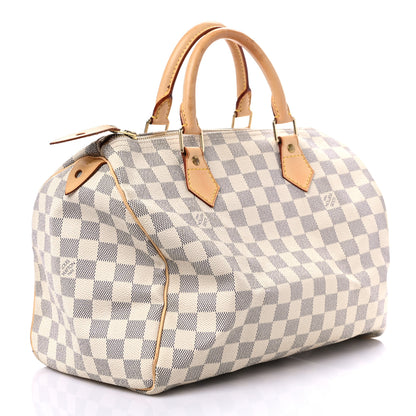Louis Vuitton Damier Azur Speedy 30 3 of 21