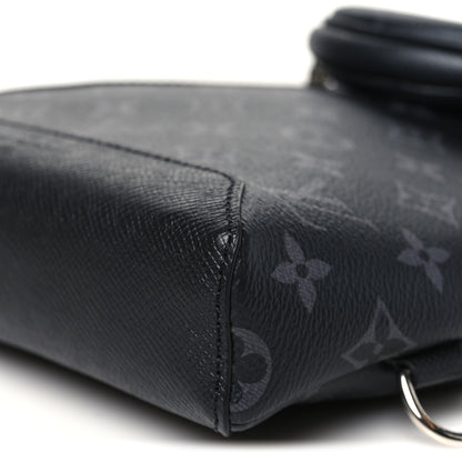 Louis Vuitton Taigarama Duo Slingbag Black 9 of 9