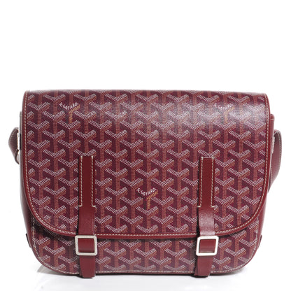 Goyard Goyardine Belvedere MM Messenger Bag Bordeaux 1 of 7