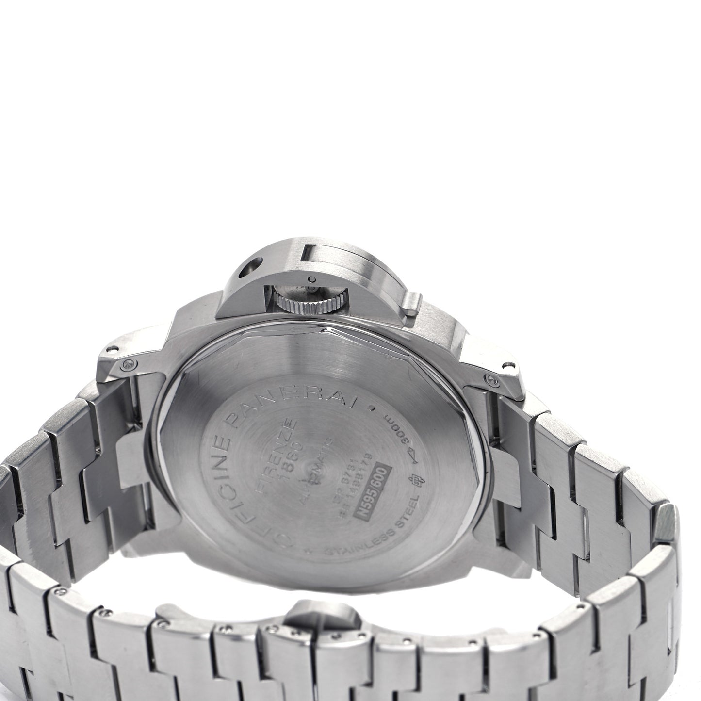 Stainless Steel 44mm Luminor GMT Automatic Watch Black PAM00297