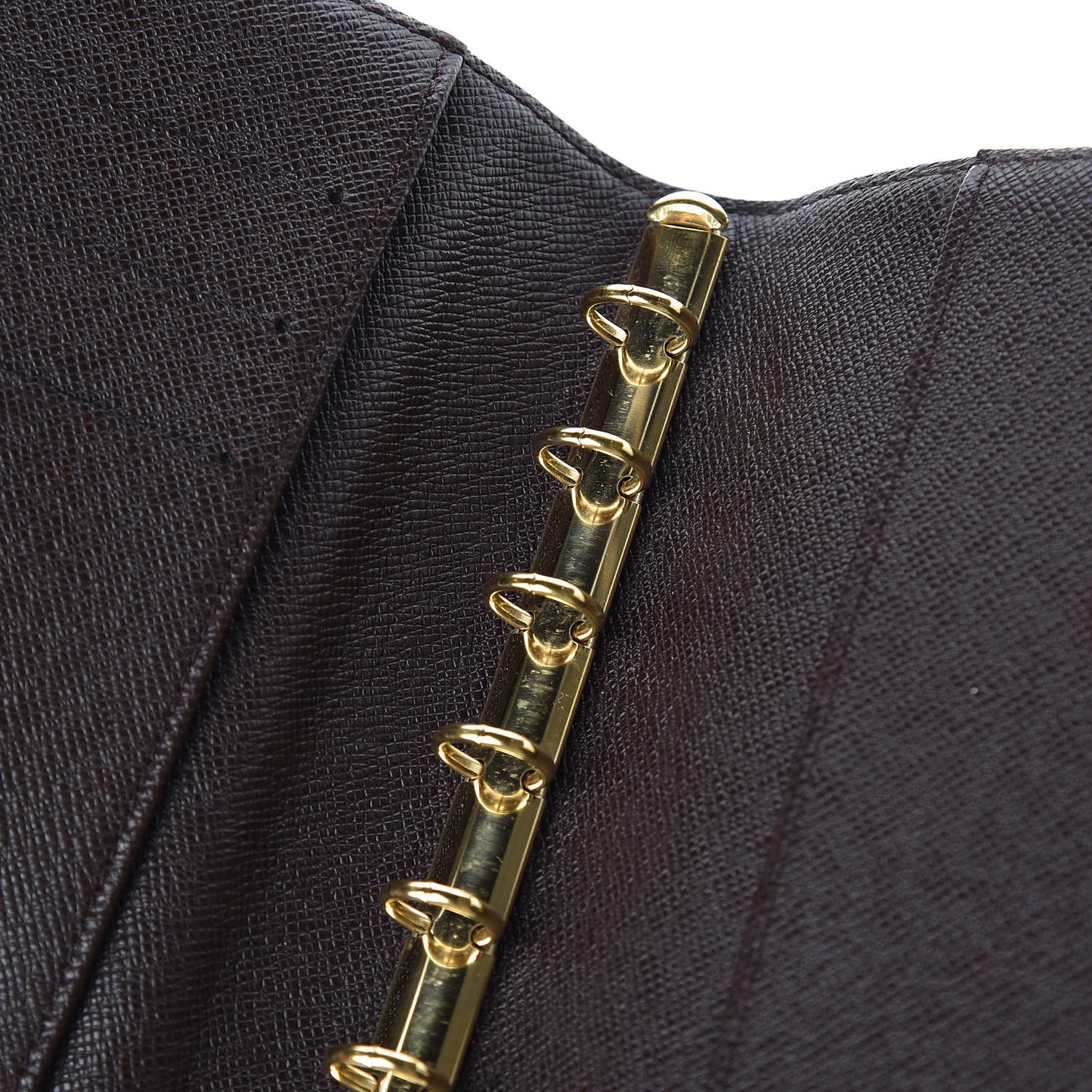 Damier Ebene Small Ring Agenda Cover