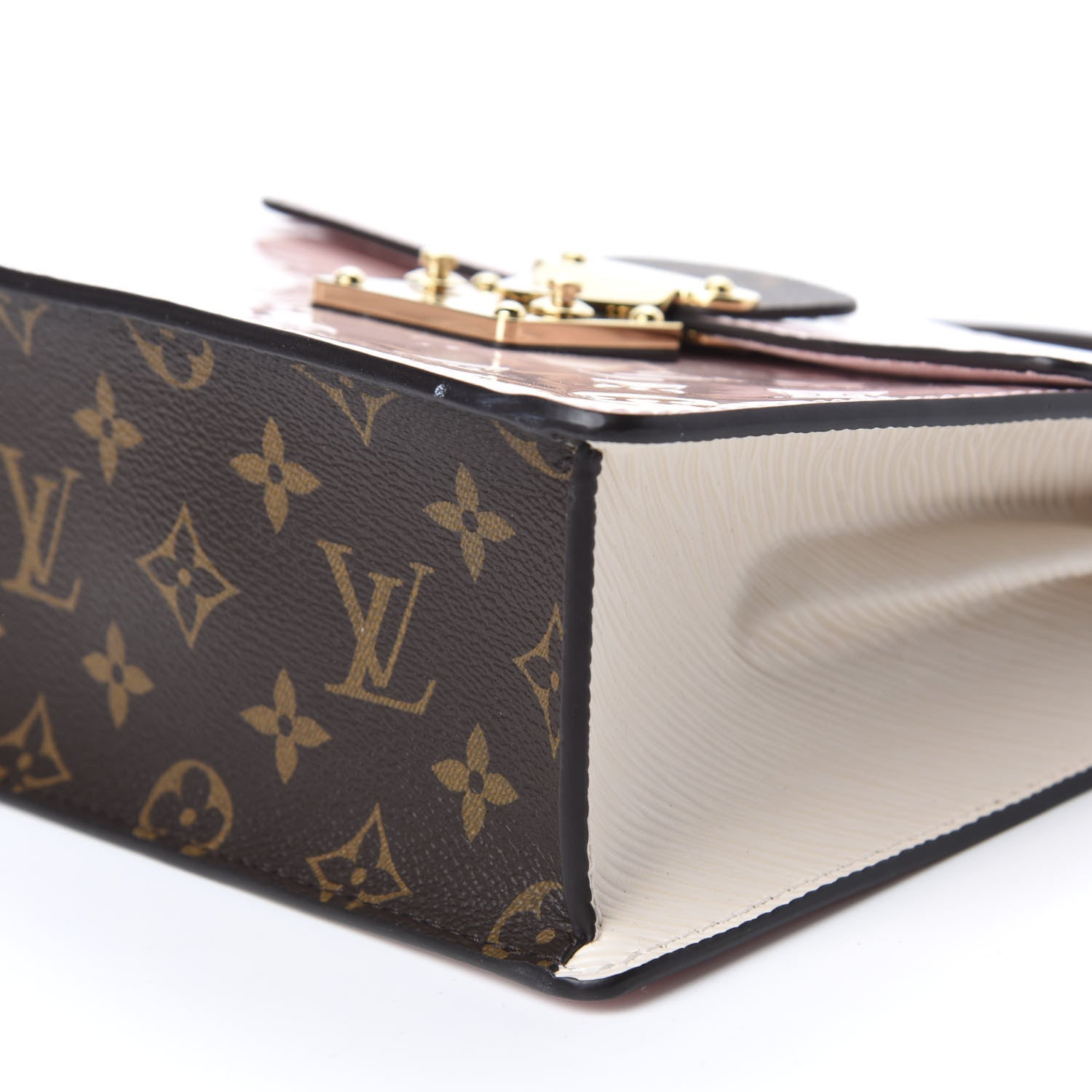 Louis Vuitton Vernis Epi Monogram Spring Street Rose Ballerine 8 of 10