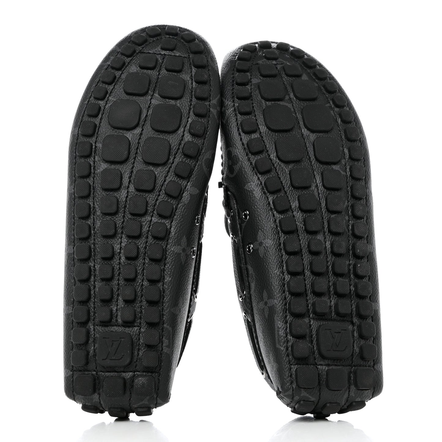 Monogram Eclipse Mens Arizona Car Shoe Moccasin Loafers 7.5