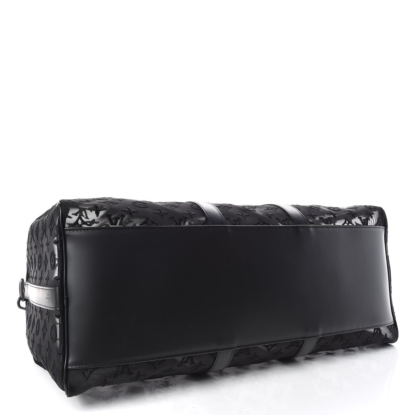 Monogram See Through Keepall Bandouliere 50 Black