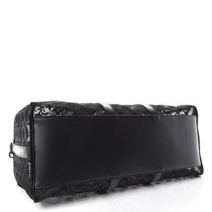 Louis Vuitton Monogram See Through Keepall Bandouliere 50 Black 4 of 10