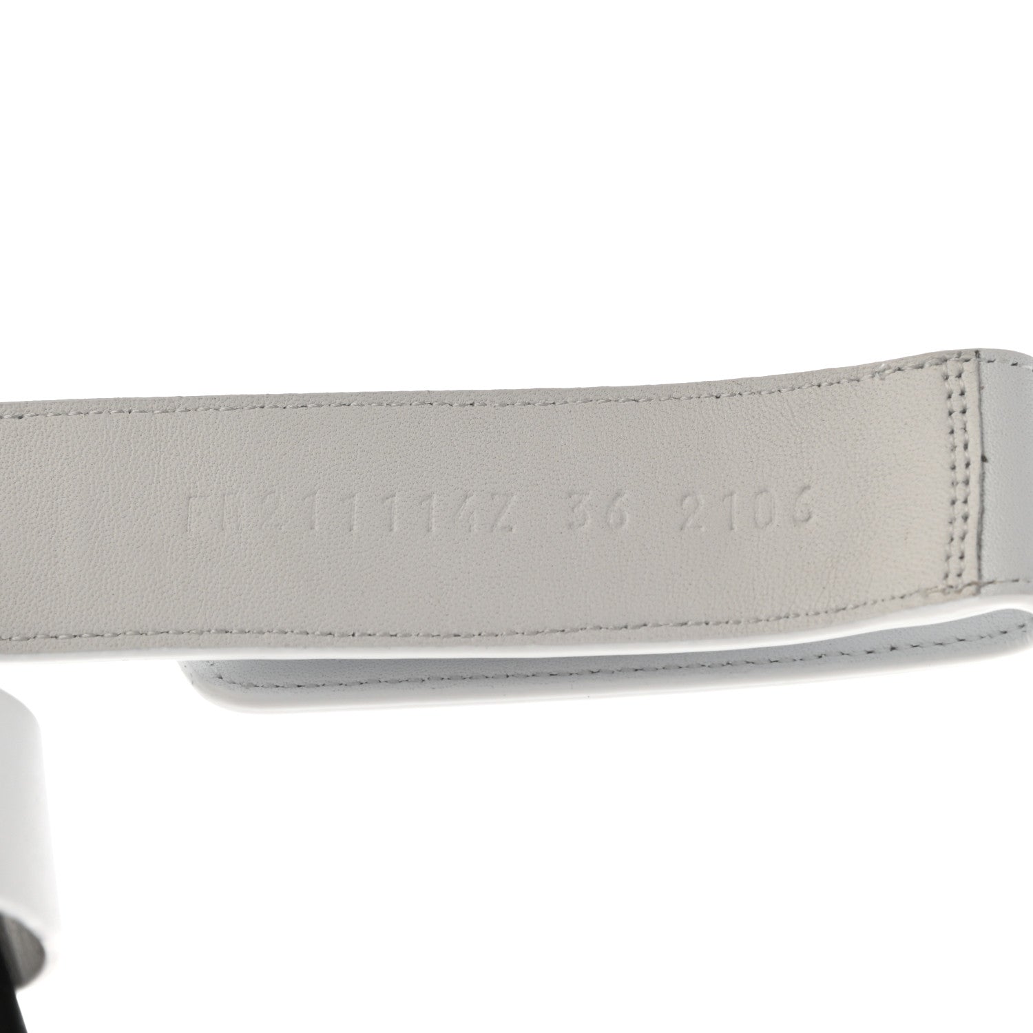 Hermes Calfskin Womens Chypre Sandals 36 White 9 of 11